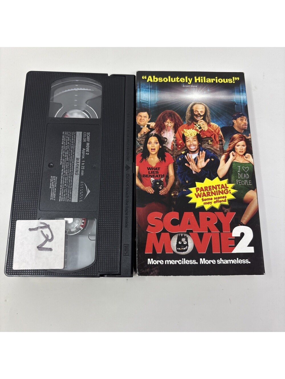 SCARY MOVIE 2 (2001) VHS Dimension Horror Comedy Wayans Anna Faris